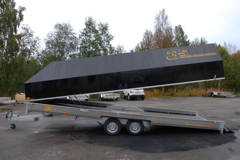 3s Alutrailers S600-B skotersläpvagn