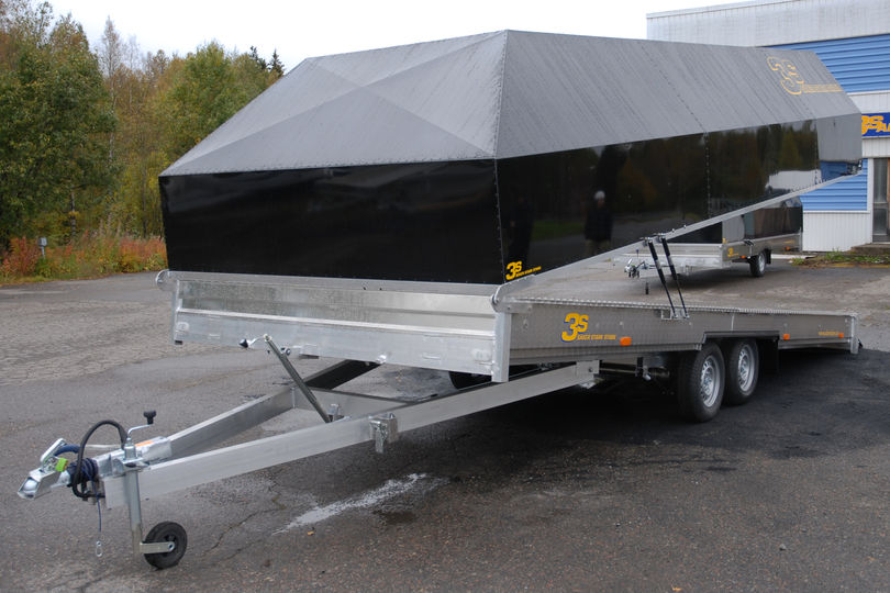 3s Alutrailers S600-B skotersläpvagn