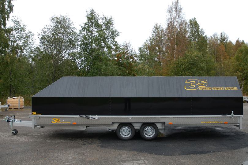 3s Alutrailers S600-B skotersläpvagn