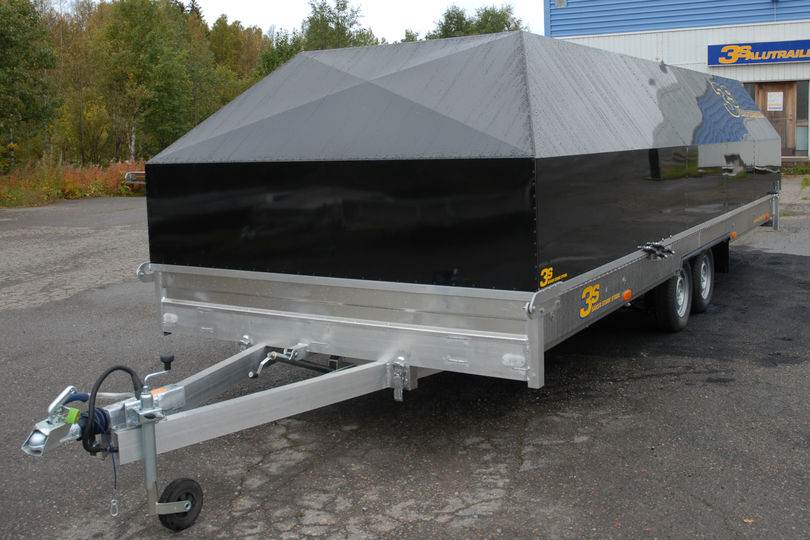 3s Alutrailers S600-B skotersläpvagn