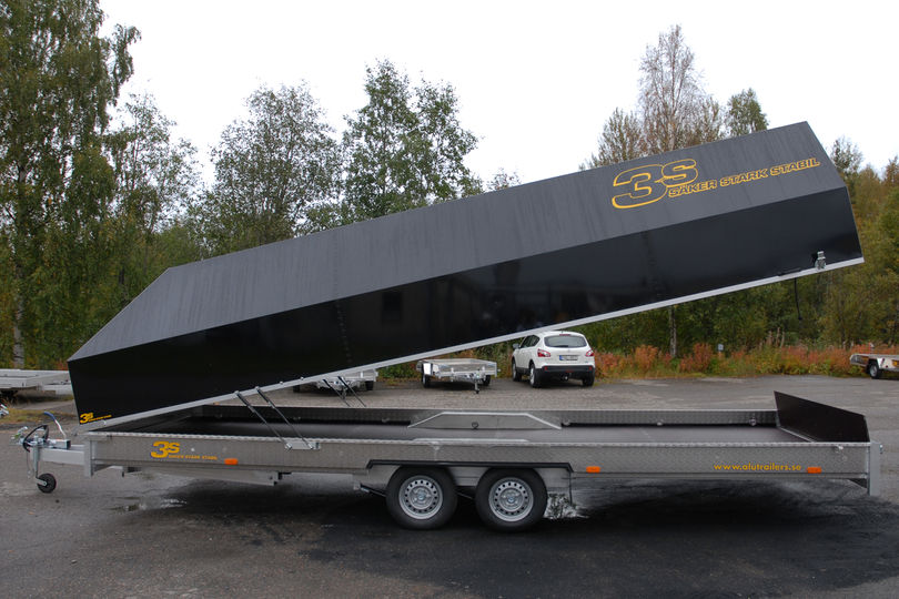 3s Alutrailers S600-BW skotersläpvagn