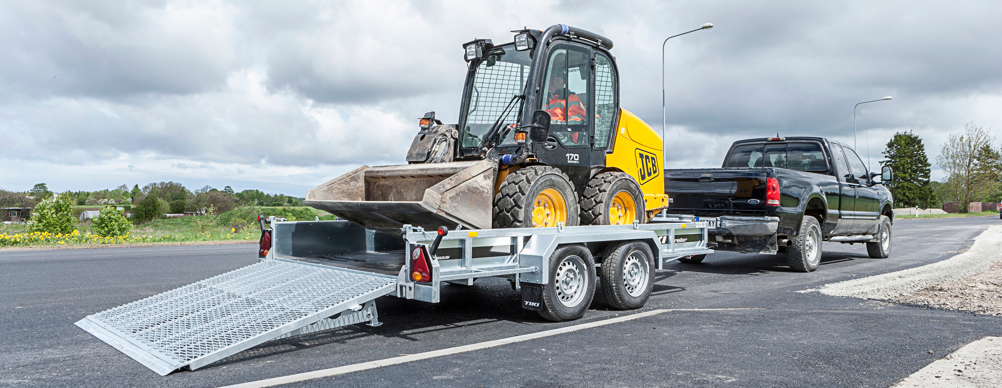 Maskintrailer Trygga och säkra transporter