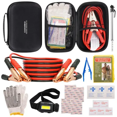 Car Emergency Kit with Battery Jumper Cables,Car Accessories