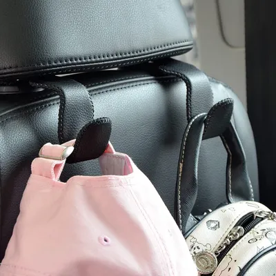 Car Headrest Hanger Hooks for Bags & Storage