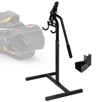 Snowmobile Sled Lift Stand with Handlebar Cup