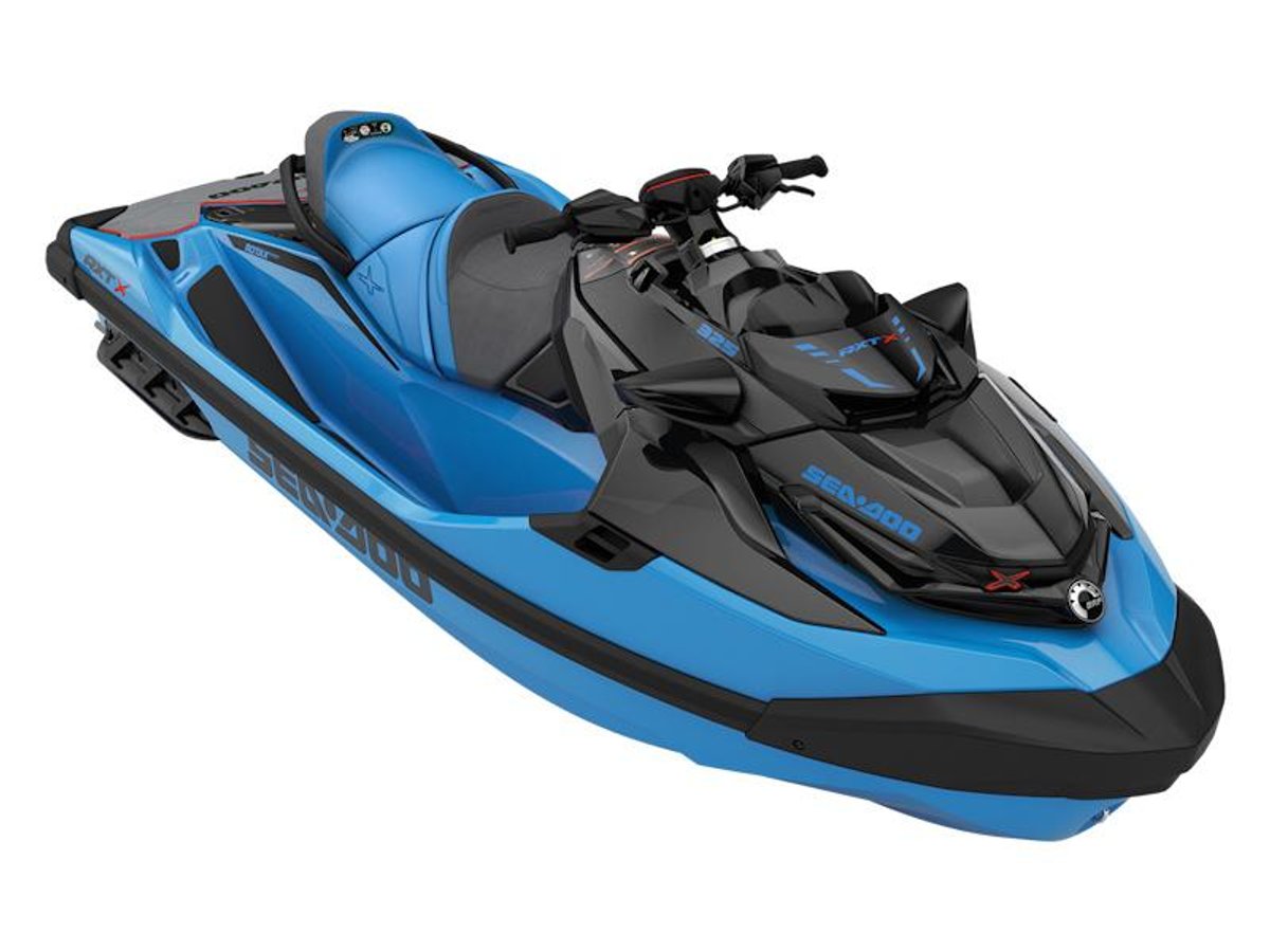 2026 Sea-Doo RXT-X 325 w/ Sound System-Ice Metal/ Manta Green
