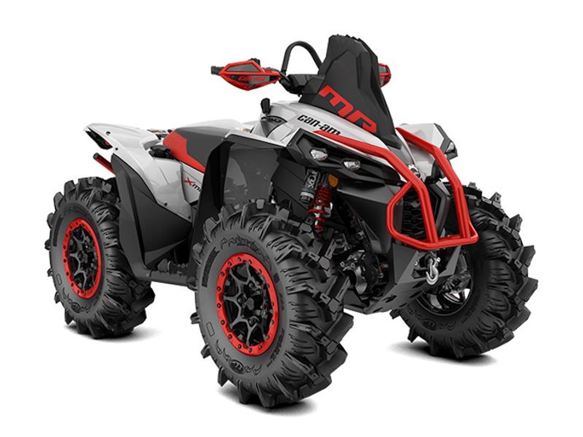 2026 Can-Am Renegade X mr 1000 R Hyper Silver & Legion Red