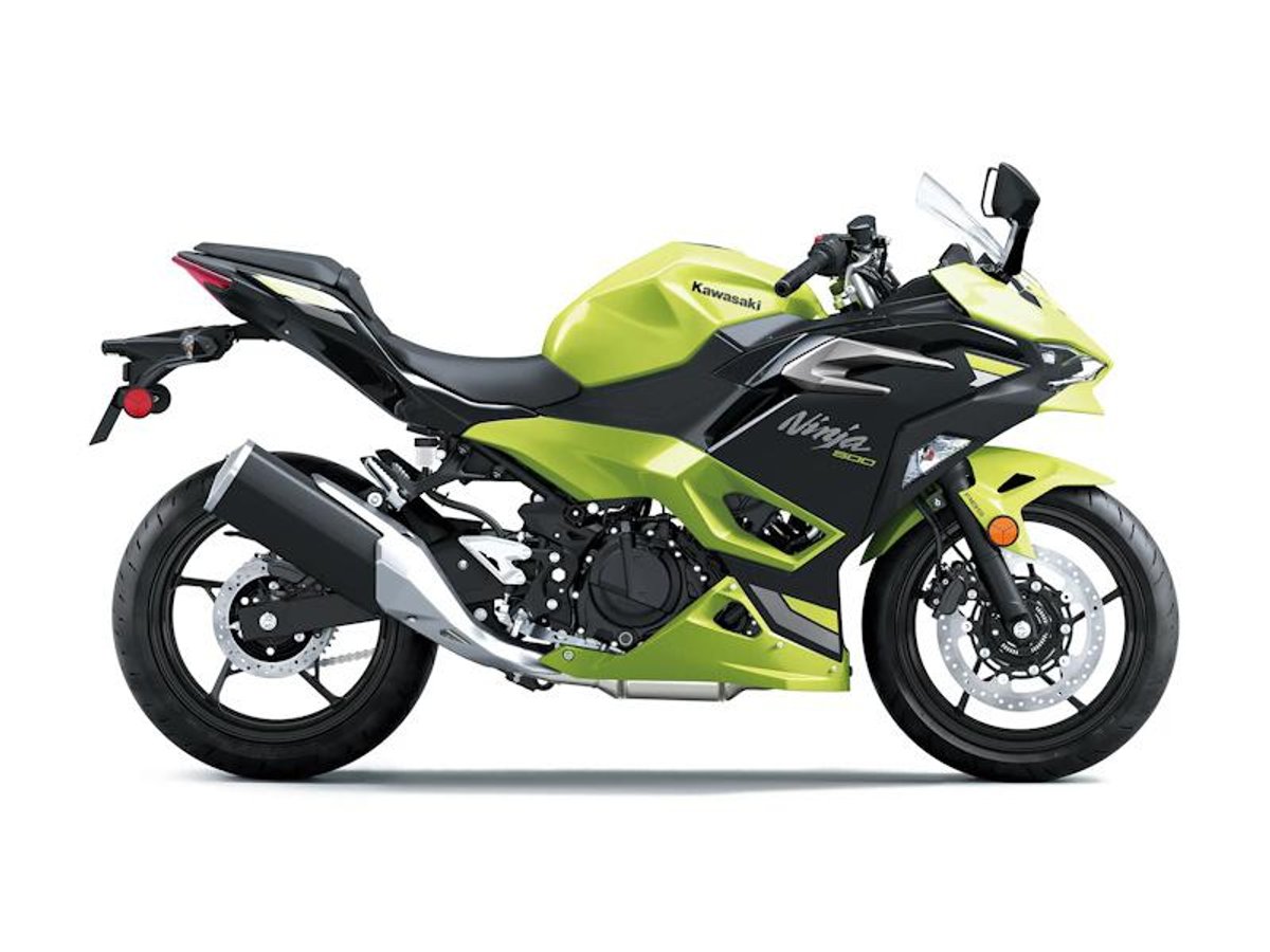 2026 Kawasaki Ninja 500 ABS Metallic Yellowish Green/Ebony