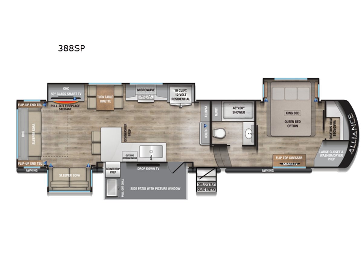 2026 Paradigm 388SP