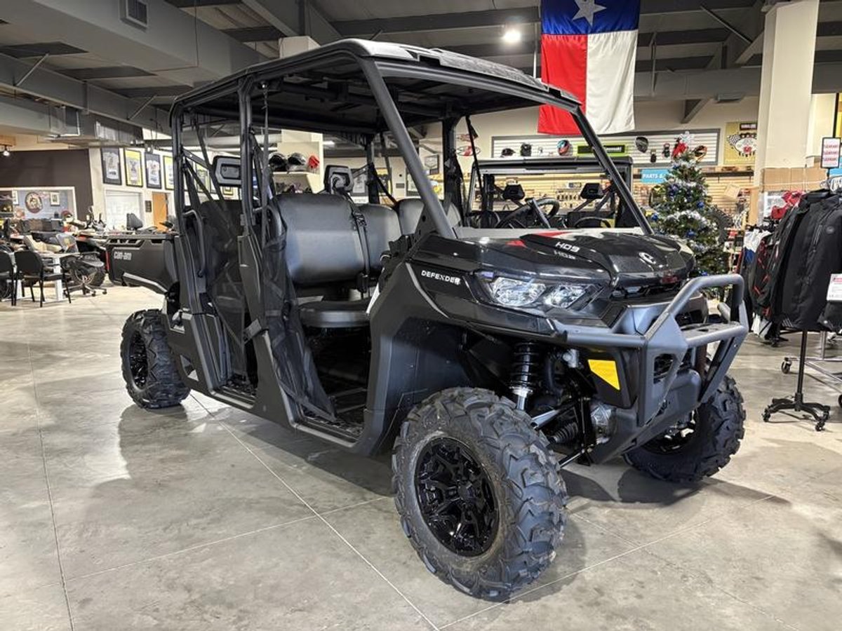 2026 Can-Am Defender MAX DPS HD9 Stealth Black