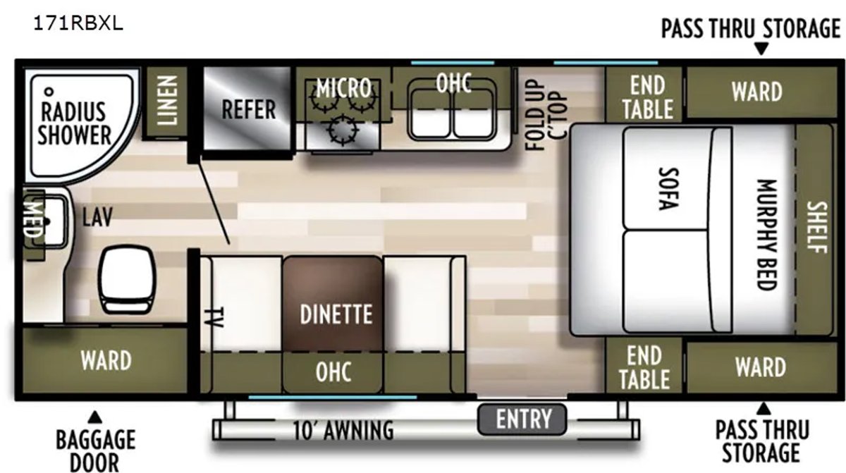 2019 Forest River RV Wildwood X-Lite