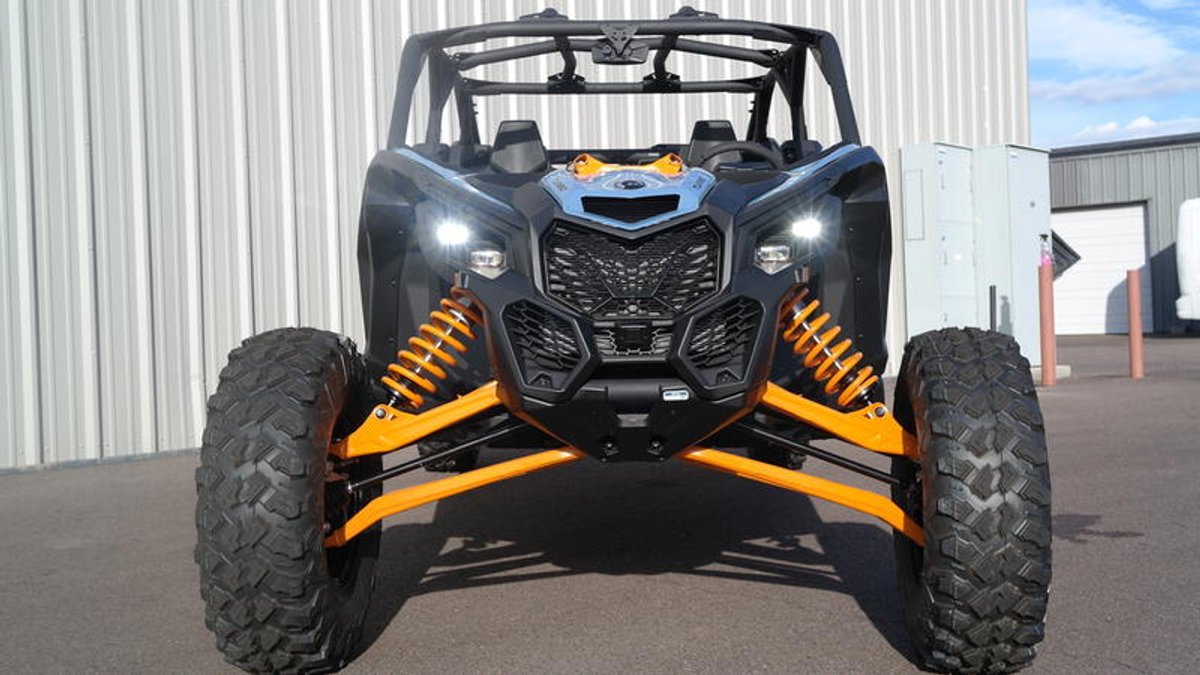 2026 Can-Am Maverick X3 MAX RS Turbo Scandi Blue & Orange Crush