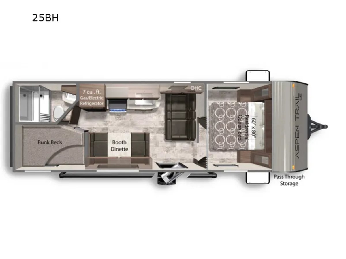2022 Aspen Trail LE 25BH
