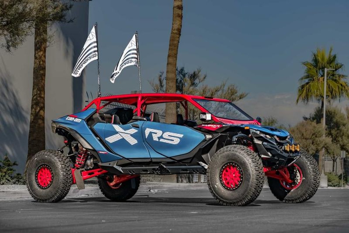 2026 Can-Am Maverick R Max X RS With Smart-Shox Dusty Navy