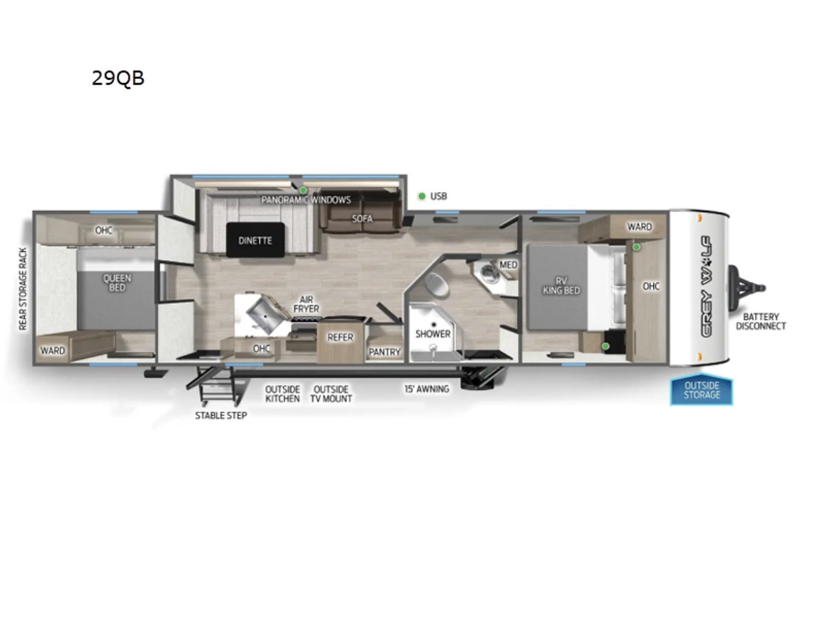 2026 Forest River Cherokee Grey Wolf