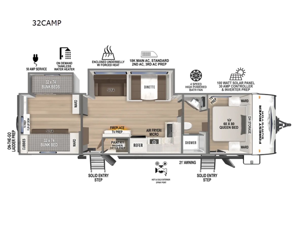 2026 Forest River RV Surveyor Camp Series