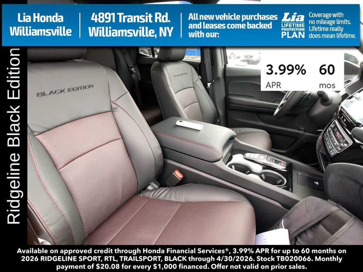 2026 Honda Ridgeline Black Edition