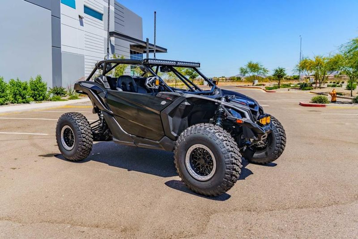 2025 Can-Am Maverick X3 X rs Turbo RR with Smart-Shox Triple Black