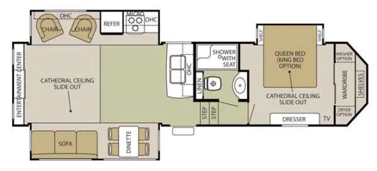 2014 Cedar Creek Silverback 29RE