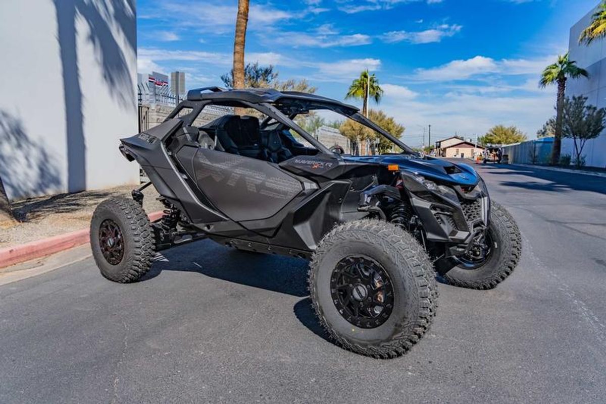 2026 Can-Am Maverick R X RS with Smart-Shox Triple Black