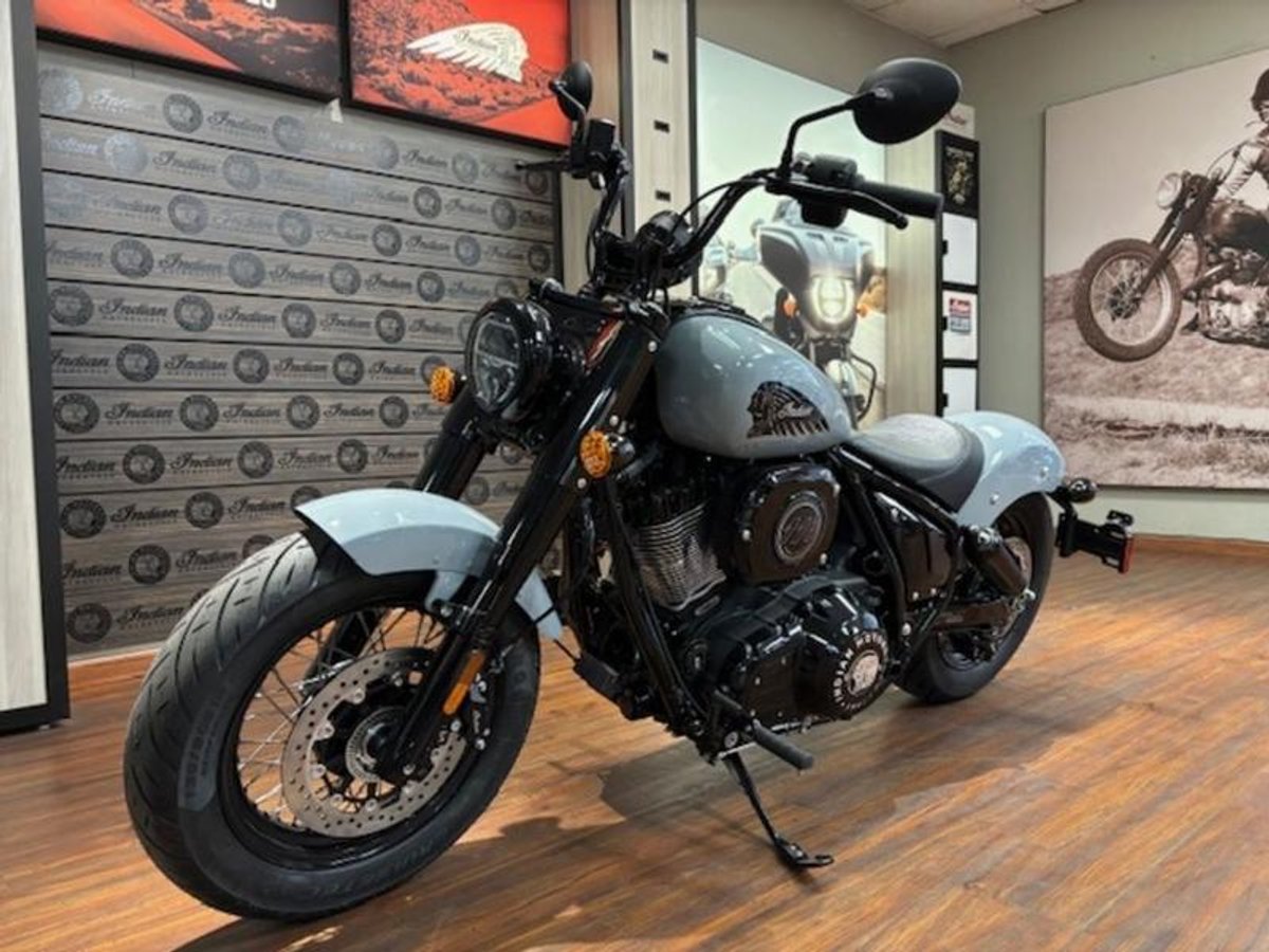 2025 Indian Motorcycle Chief Bobber Dark Horse Storm Gray