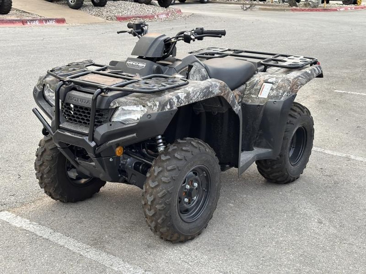 2026 Honda FourTrax Rancher 4x4 TrueTimber Atera Camo