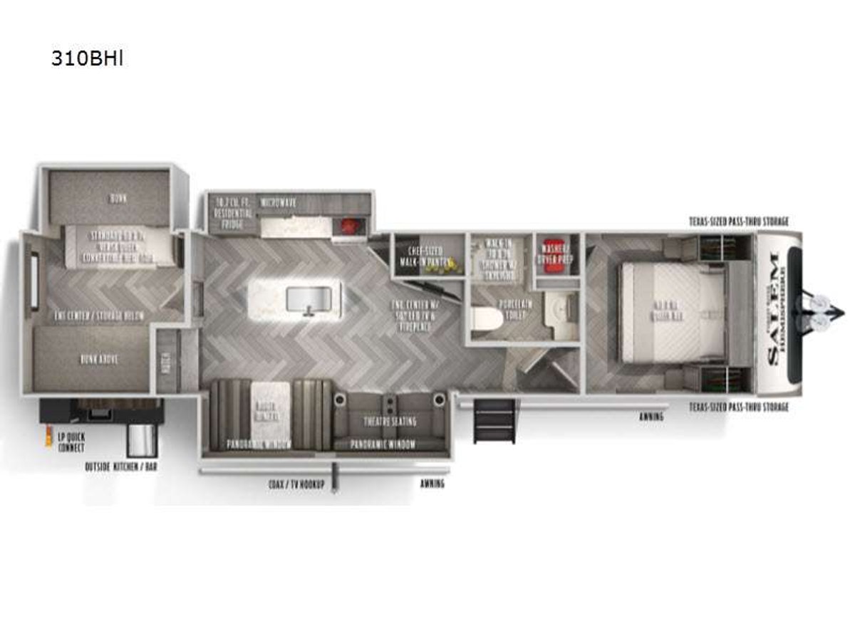2021 Forest River RV Salem Hemisphere