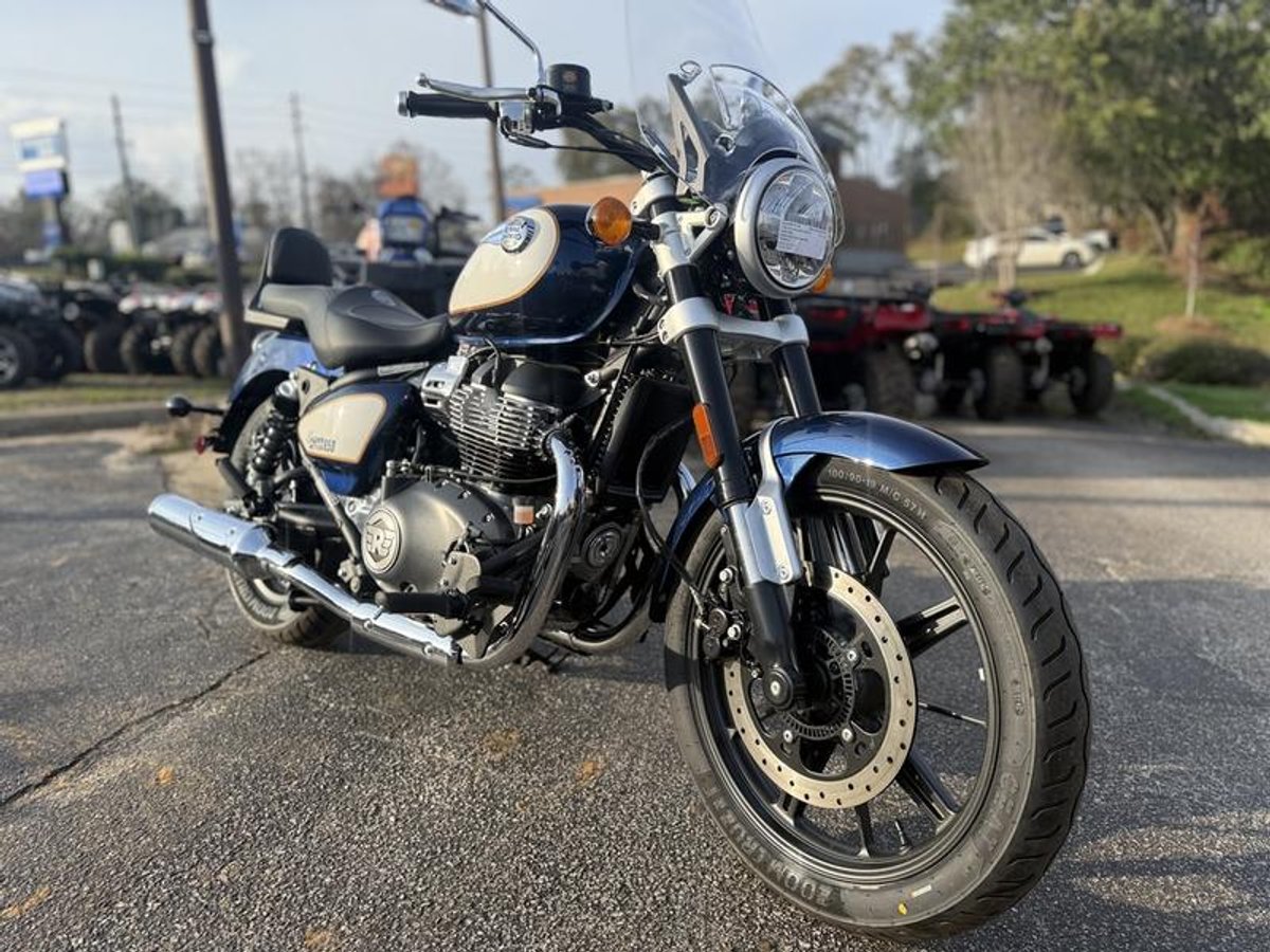 2024 Royal Enfield Super Meteor 650 Celestial Blue