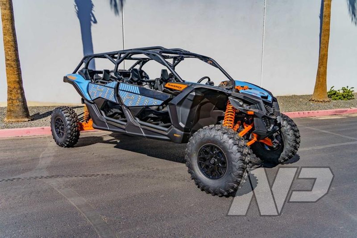 2026 Can-Am Maverick X3 Max RS Turbo RR Scandi Blue & Orange Crush