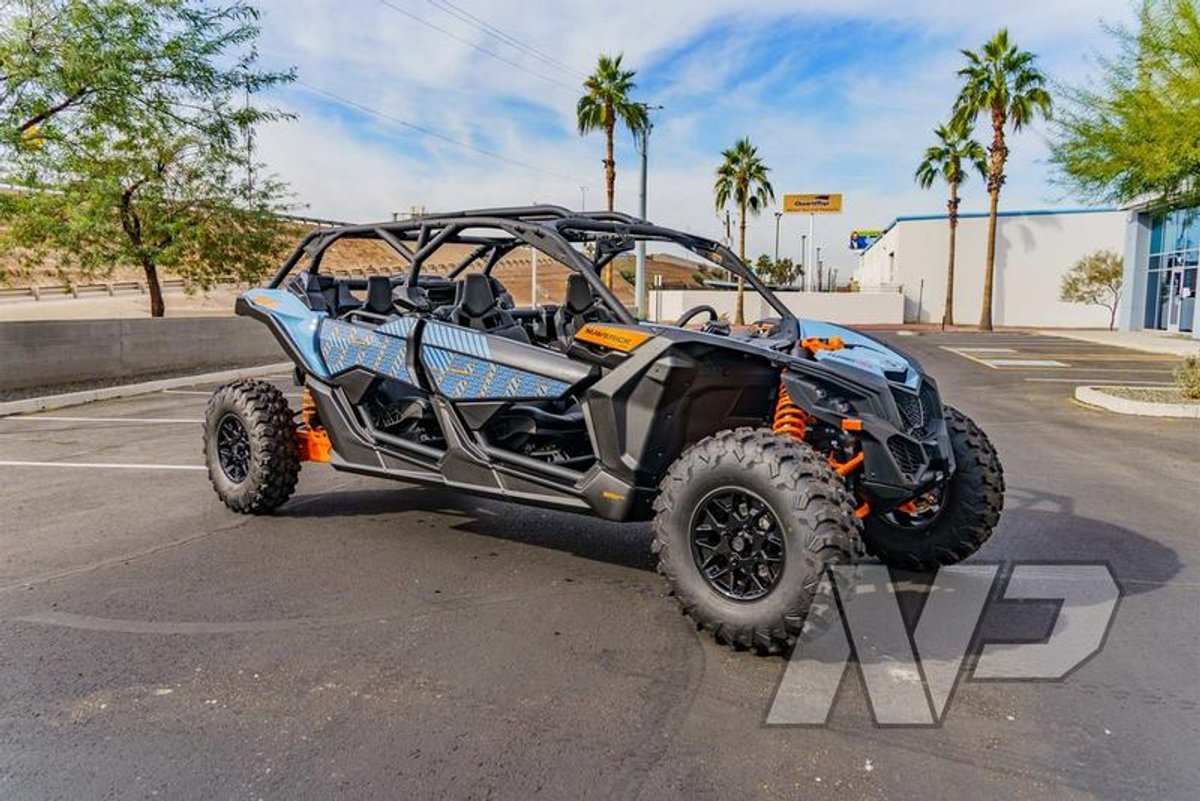 2026 Can-Am Maverick X3 MAX DS Turbo RR Scandi Blue & Orange Crush