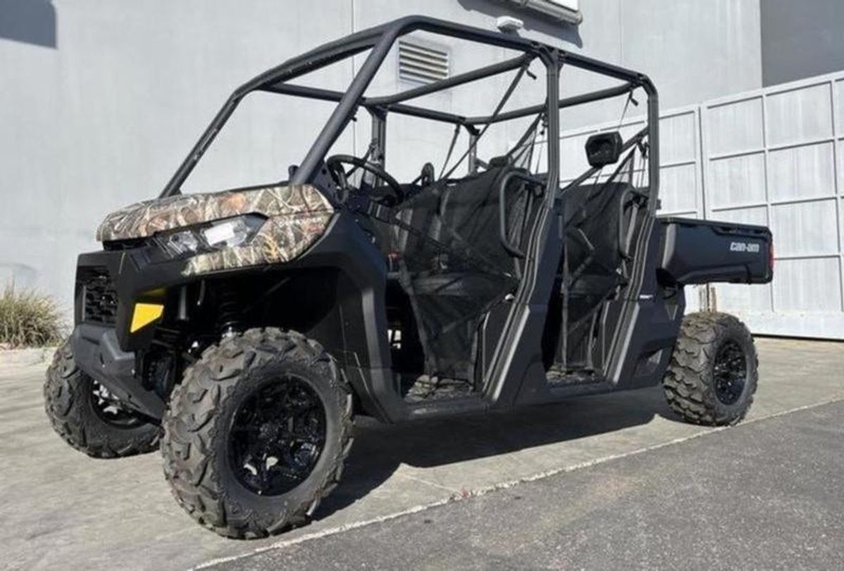 2025 Can-Am Defender MAX DPS HD7 Wildland Camo