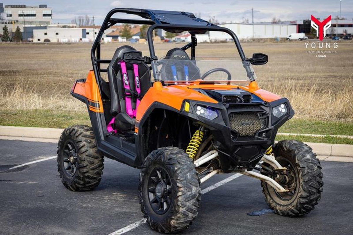 2014 Polaris RZR S 800 EPS White Lightning LE