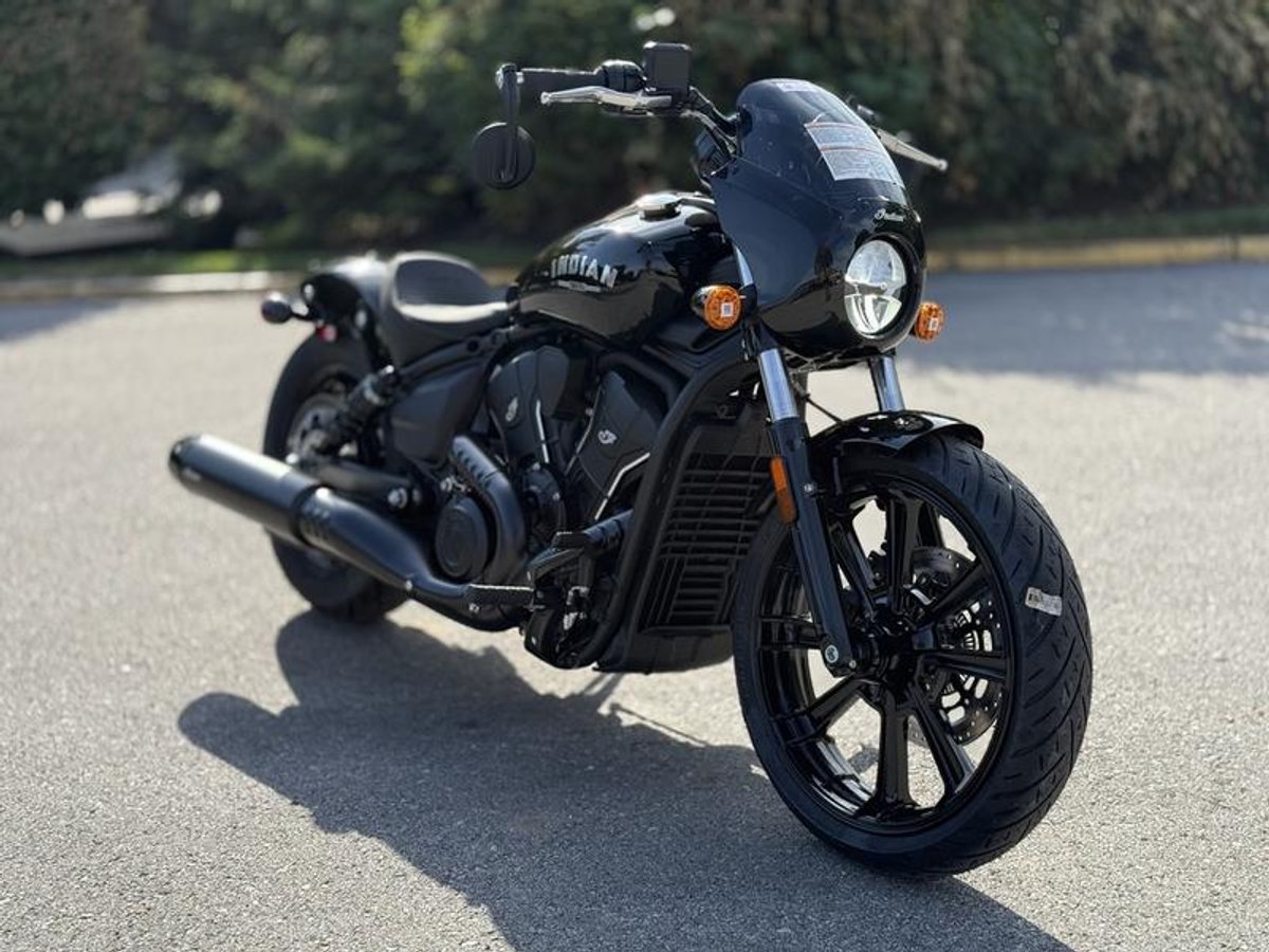 2025 Indian Motorcycle Sport Scout Black Metallic