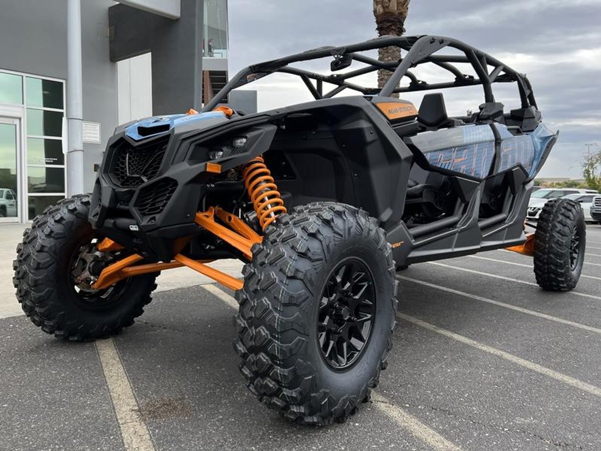 2026 Can-Am Maverick X3 MAX RS Turbo Scandi Blue & Orange Crush