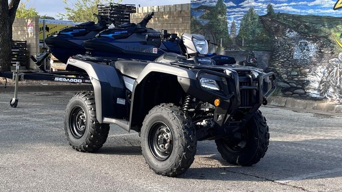 2026 Honda FourTrax Foreman Rubicon 4x4 EPS Matte Gray Metallic