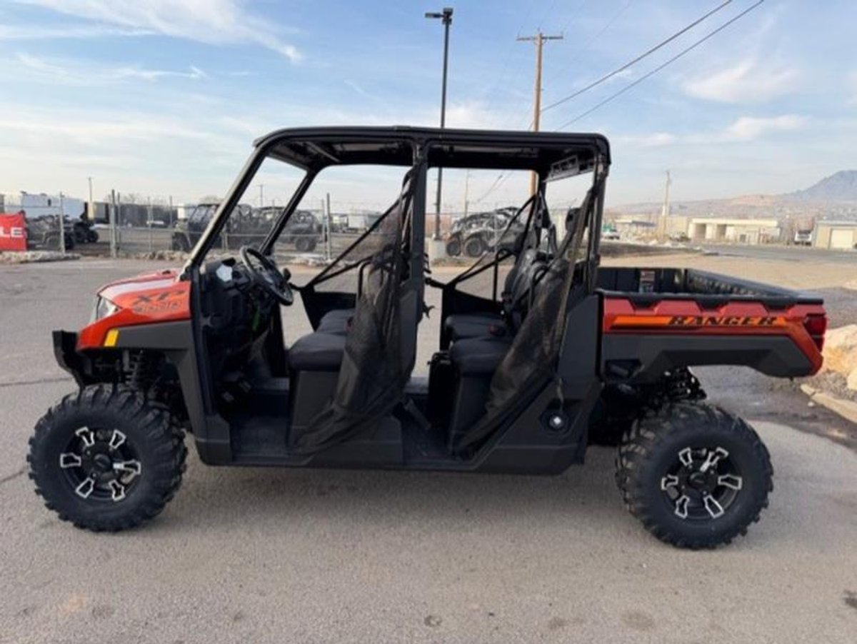 2026 Polaris Ranger Crew XP 1000 Premium Orange Rust