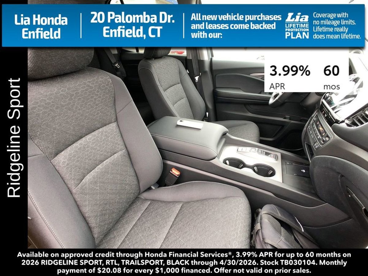2026 Honda Ridgeline Sport