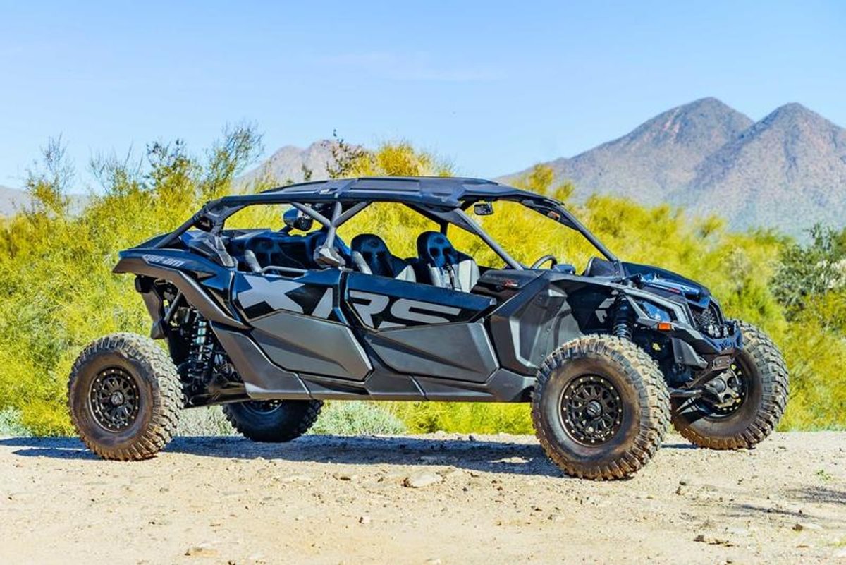 2025 Can-Am Maverick X3 Max X RS Turbo RR With Smart-Shox Triple Black