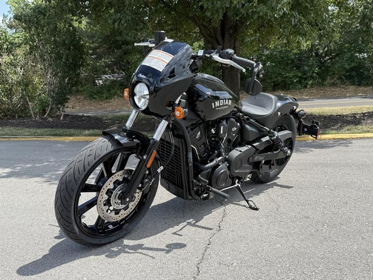 2025 Indian Motorcycle Sport Scout Limited +Tech Black Metallic