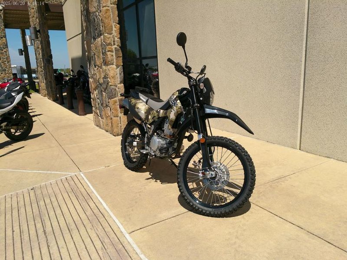 2026 Kawasaki KLX300 Cypher Camo Beige