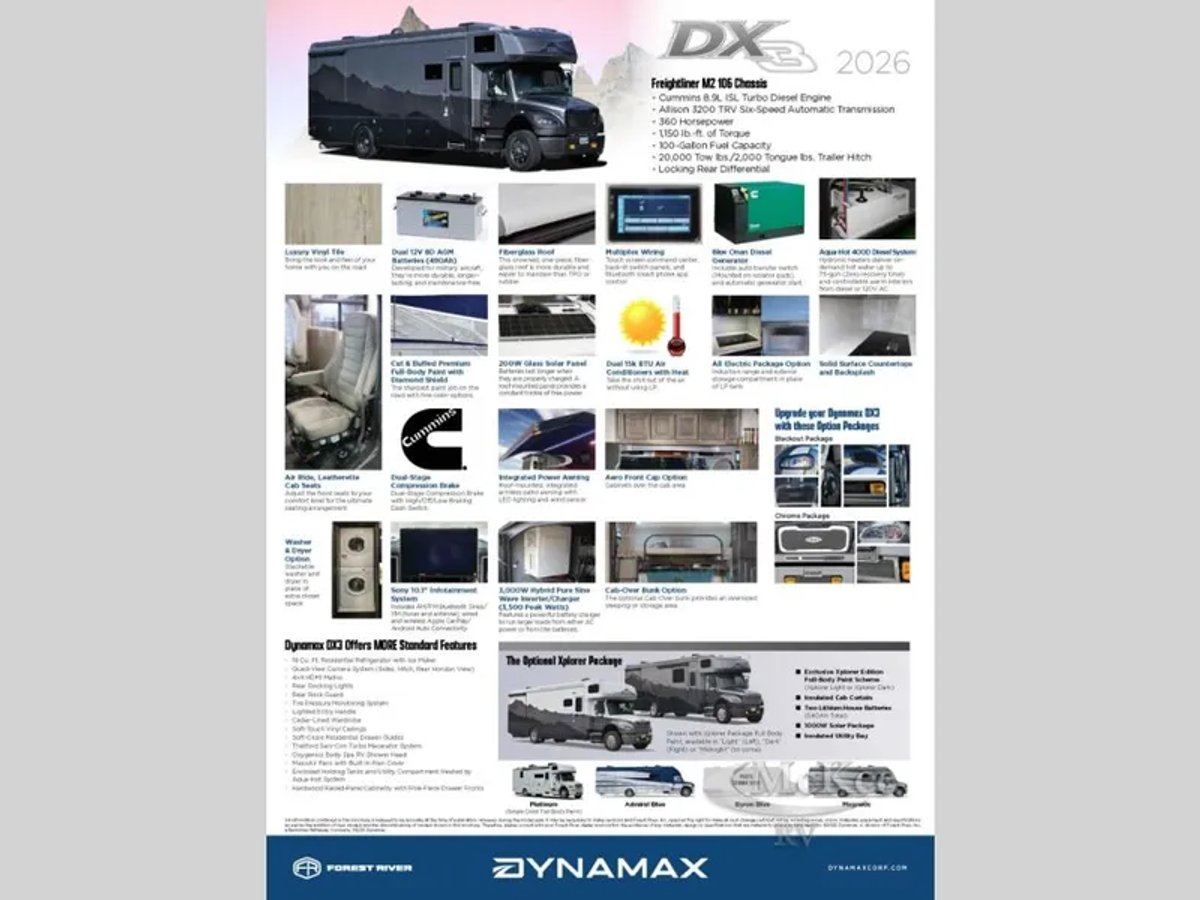 2026 Dynamax DX3