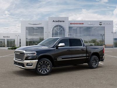 2026 RAM 1500 — rear three-quarter view