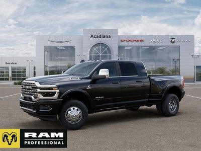 2026 RAM 3500 — rear three-quarter view