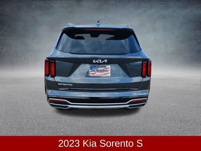2023 Kia Sorento — interior view