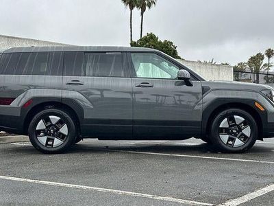 2026 Hyundai Santa Fe Hybrid — rear three-quarter view