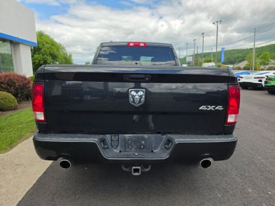 2018 RAM 1500 — interior view