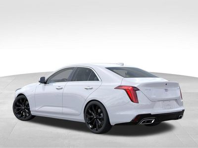 2026 Cadillac CT4 — rear three-quarter view