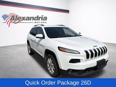 2018 Jeep Cherokee — rear three-quarter view