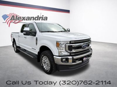 2021 Ford F-250 — rear three-quarter view
