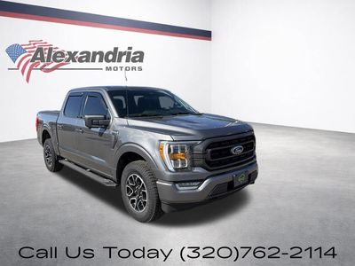 2022 Ford F-150 — rear three-quarter view